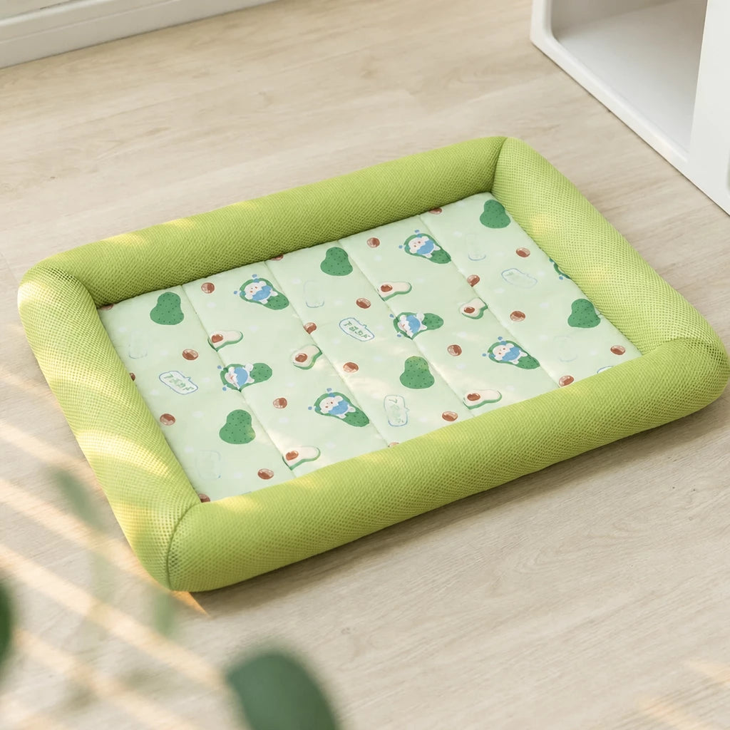 Removable Washable Fabric Dog Bed for Year-Round Use