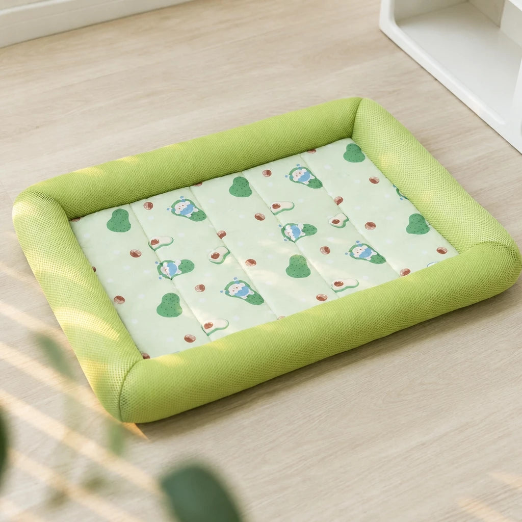 Removable Washable Fabric Dog Bed for Year-Round Use