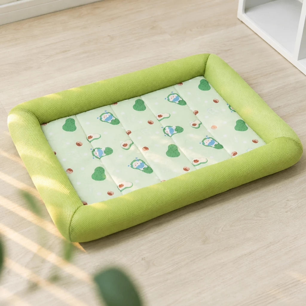 Removable Washable Fabric Dog Bed for Year-Round Use