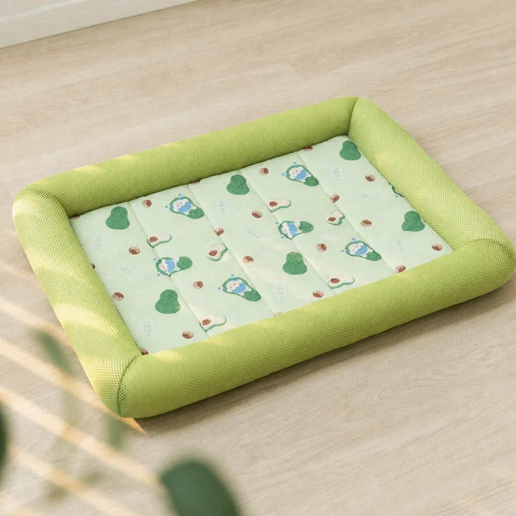 Removable Washable Fabric Dog Bed for Year-Round Use