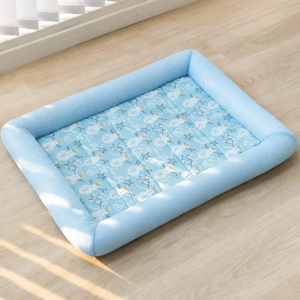 Removable Washable Fabric Dog Bed for Year-Round Use