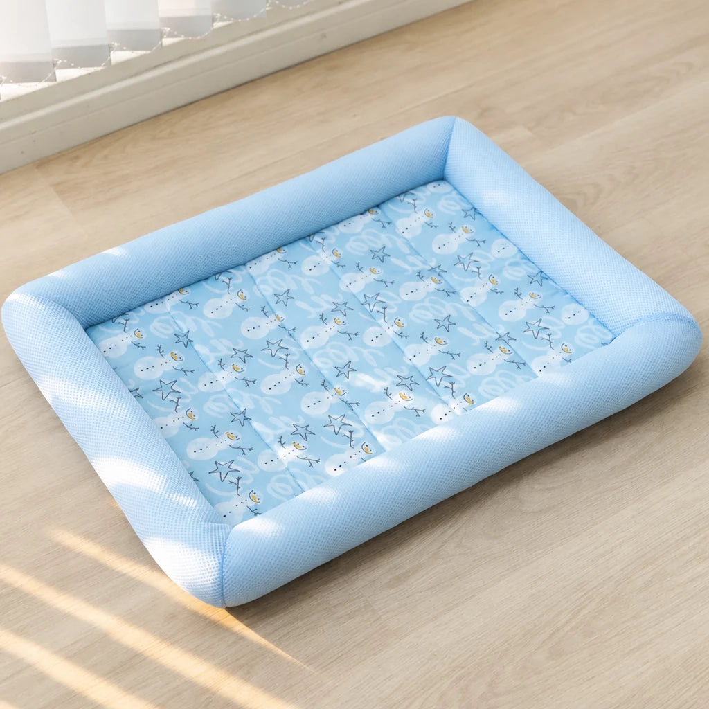 Removable Washable Fabric Dog Bed for Year-Round Use