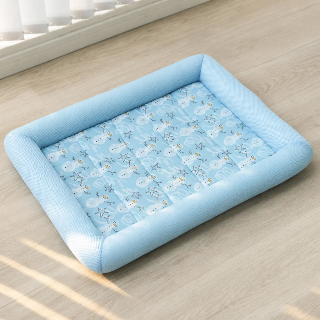 Removable Washable Fabric Dog Bed for Year-Round Use