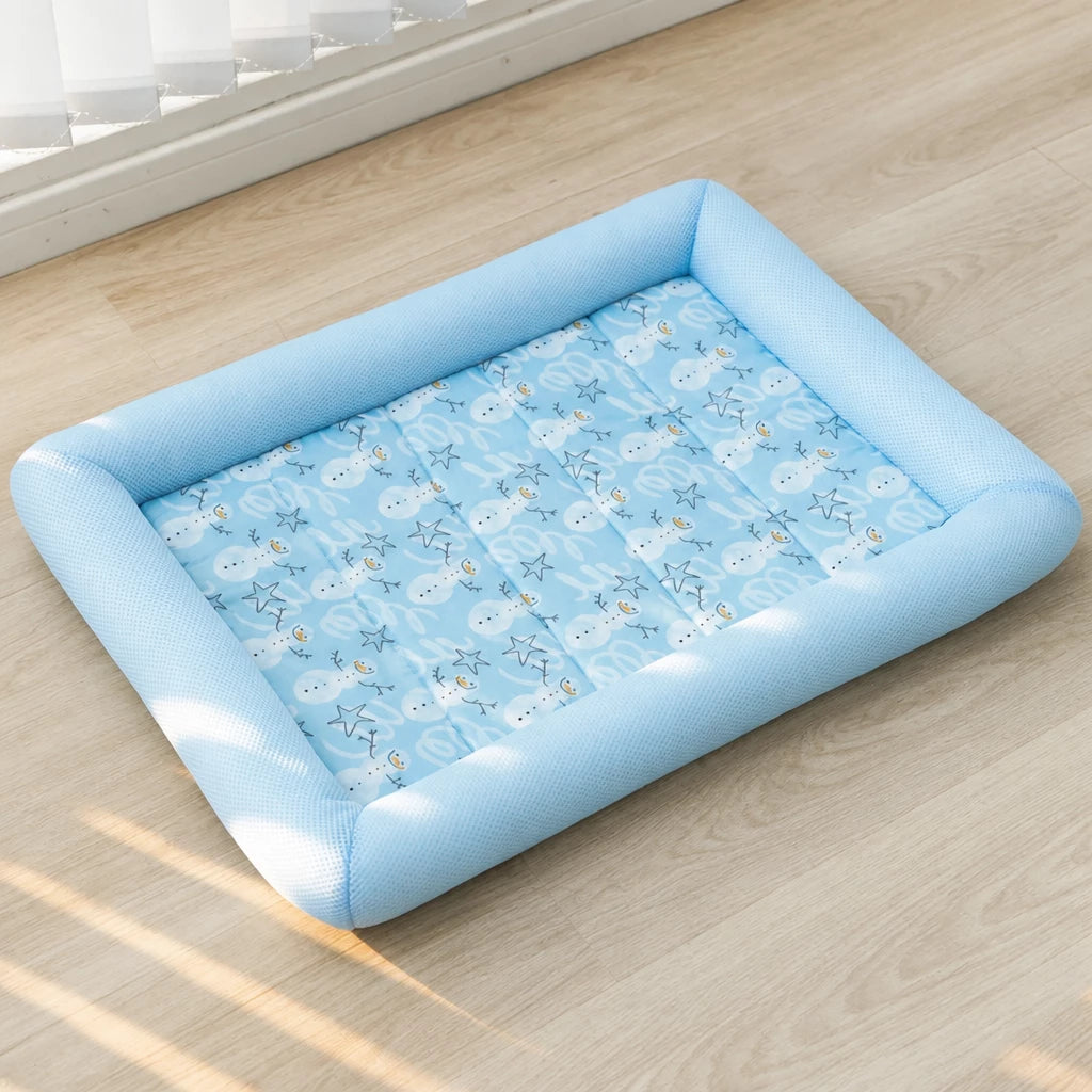 Removable Washable Fabric Dog Bed for Year-Round Use