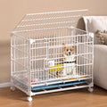 Indoor Stackable Resin Pet Crate with Potty Area