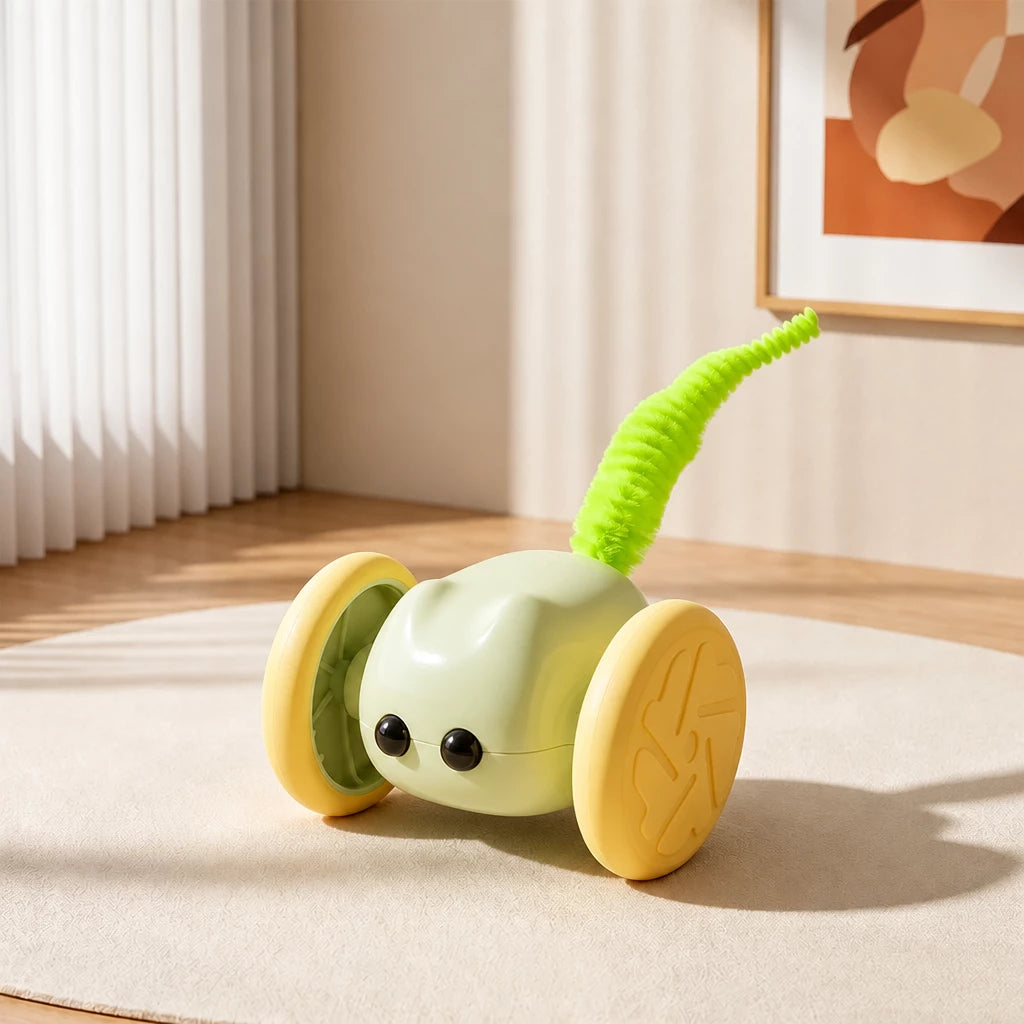 Rechargeable Interactive Cat Toy – Mouse & Car Designs