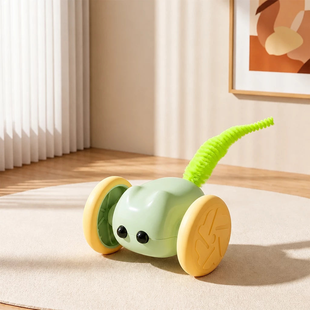 Rechargeable Interactive Cat Toy – Mouse & Car Designs