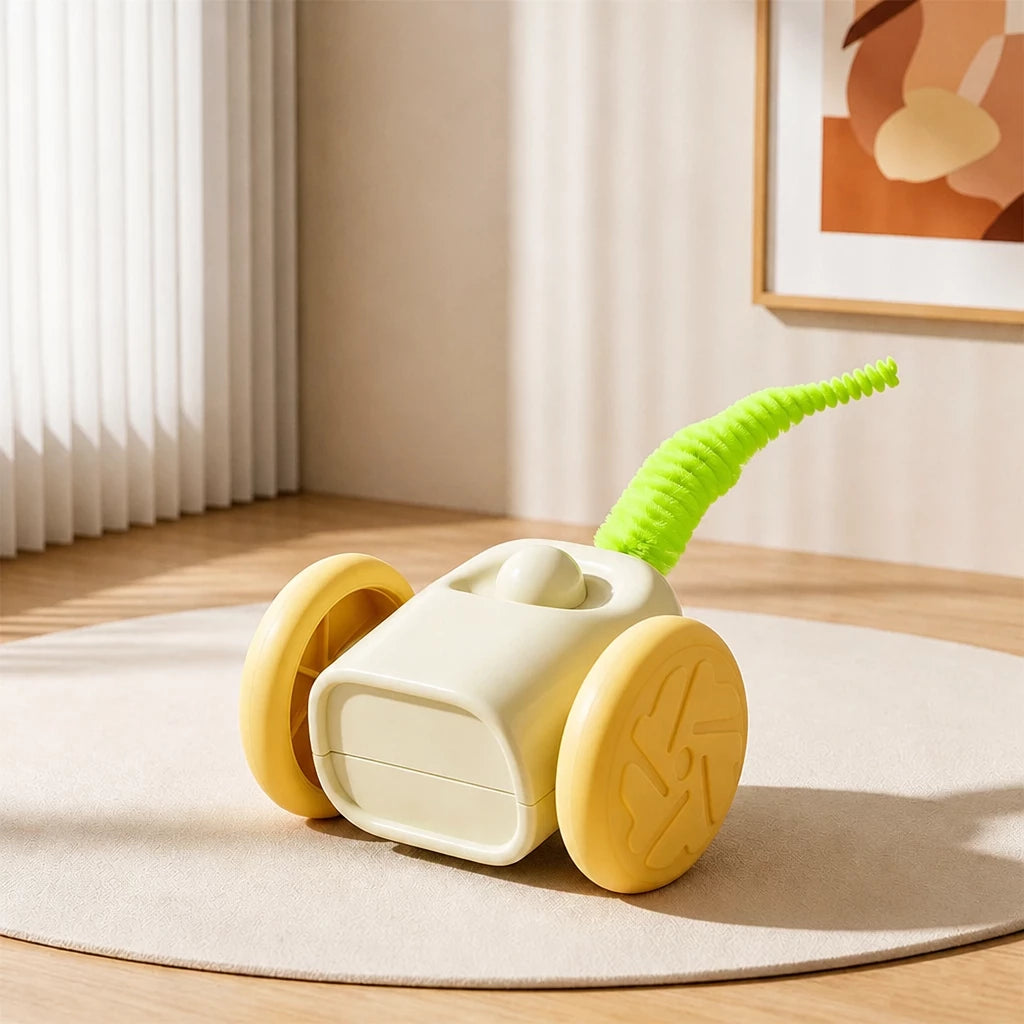 Rechargeable Interactive Cat Toy – Mouse & Car Designs