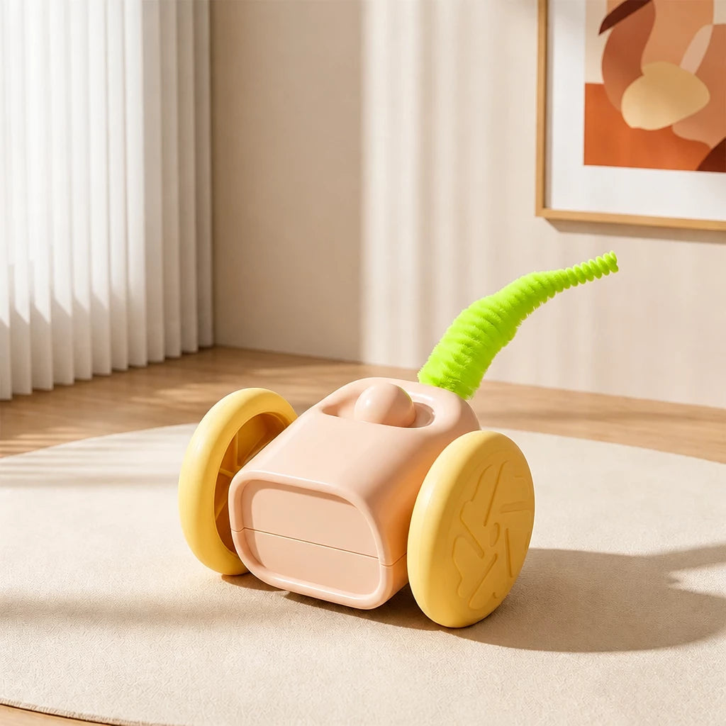 Rechargeable Interactive Cat Toy – Mouse & Car Designs