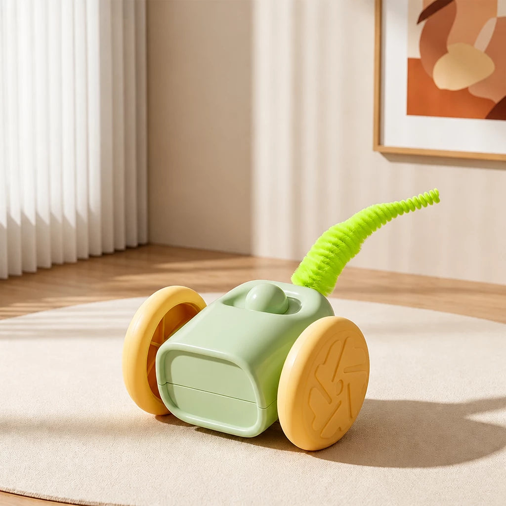 Rechargeable Interactive Cat Toy – Mouse & Car Designs
