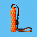 Textured Silicone Squeaky Tug Toy for Dogs