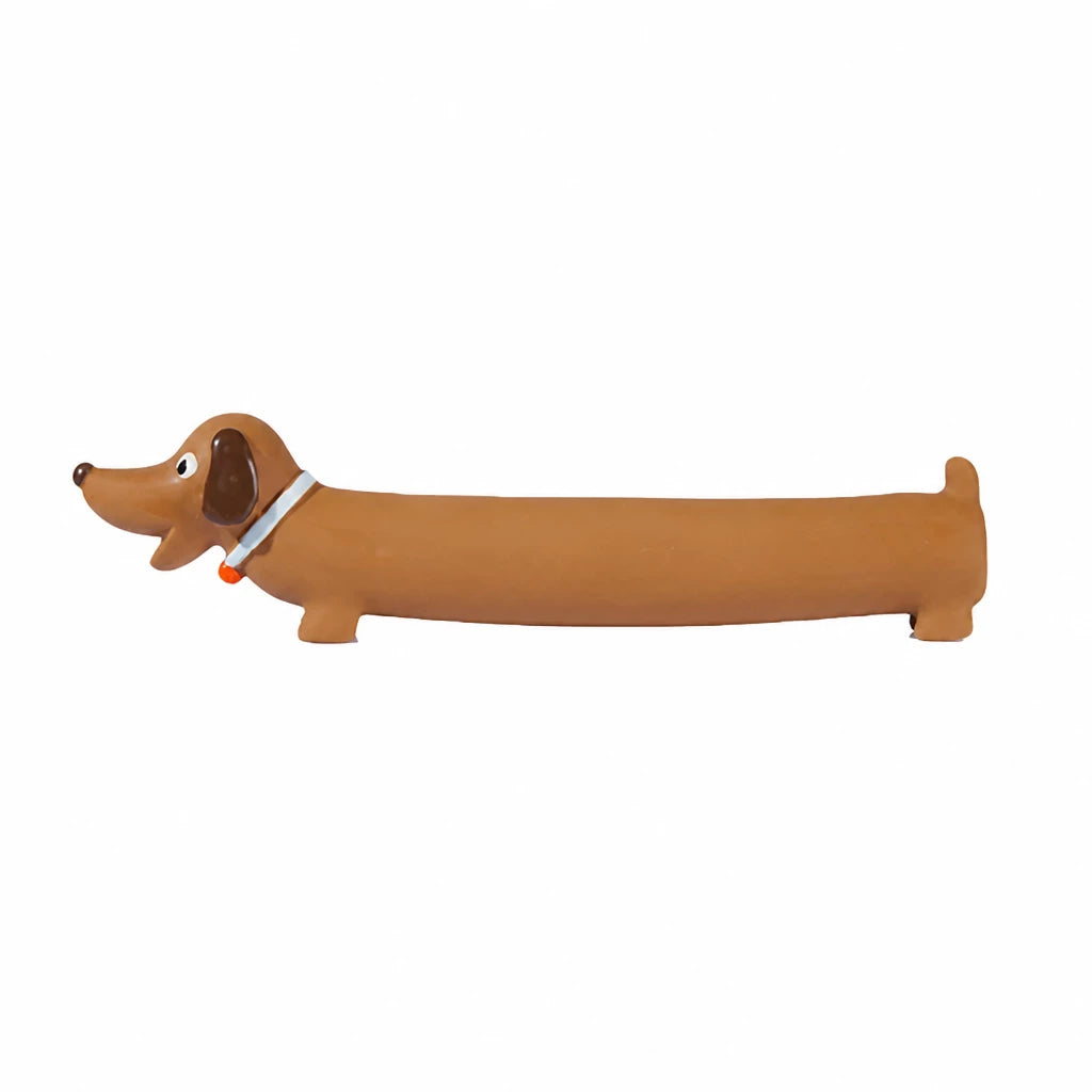 Long Latex Squeaky Dog Toy for Small and Medium Dogs