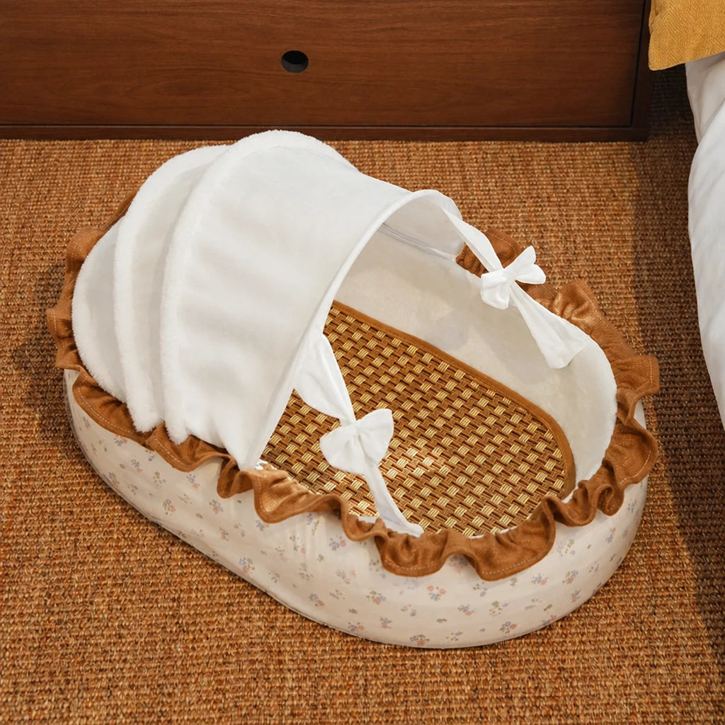 French-Style Rocking Cat Bed