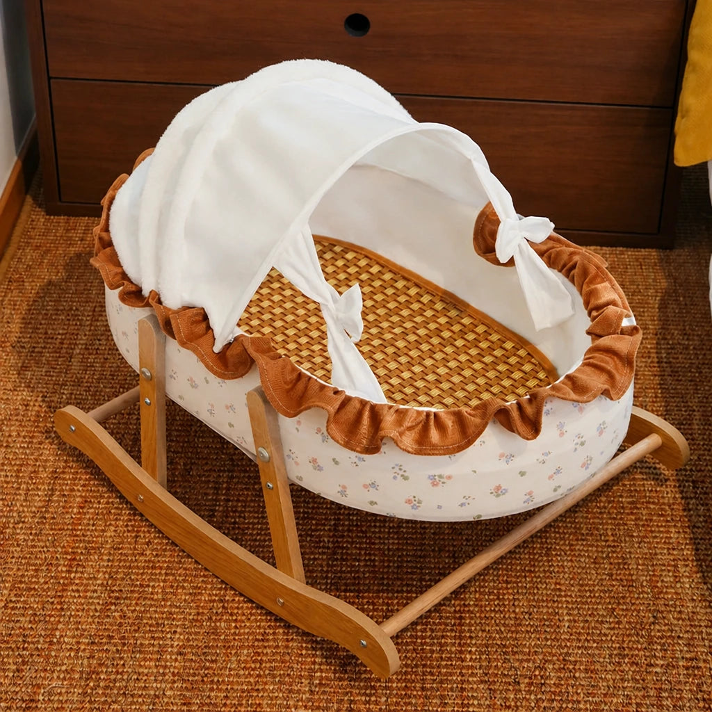 French-Style Rocking Cat Bed