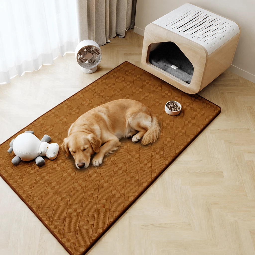 Rubber Wood Pet Sleeping Mat for Dogs and Cats