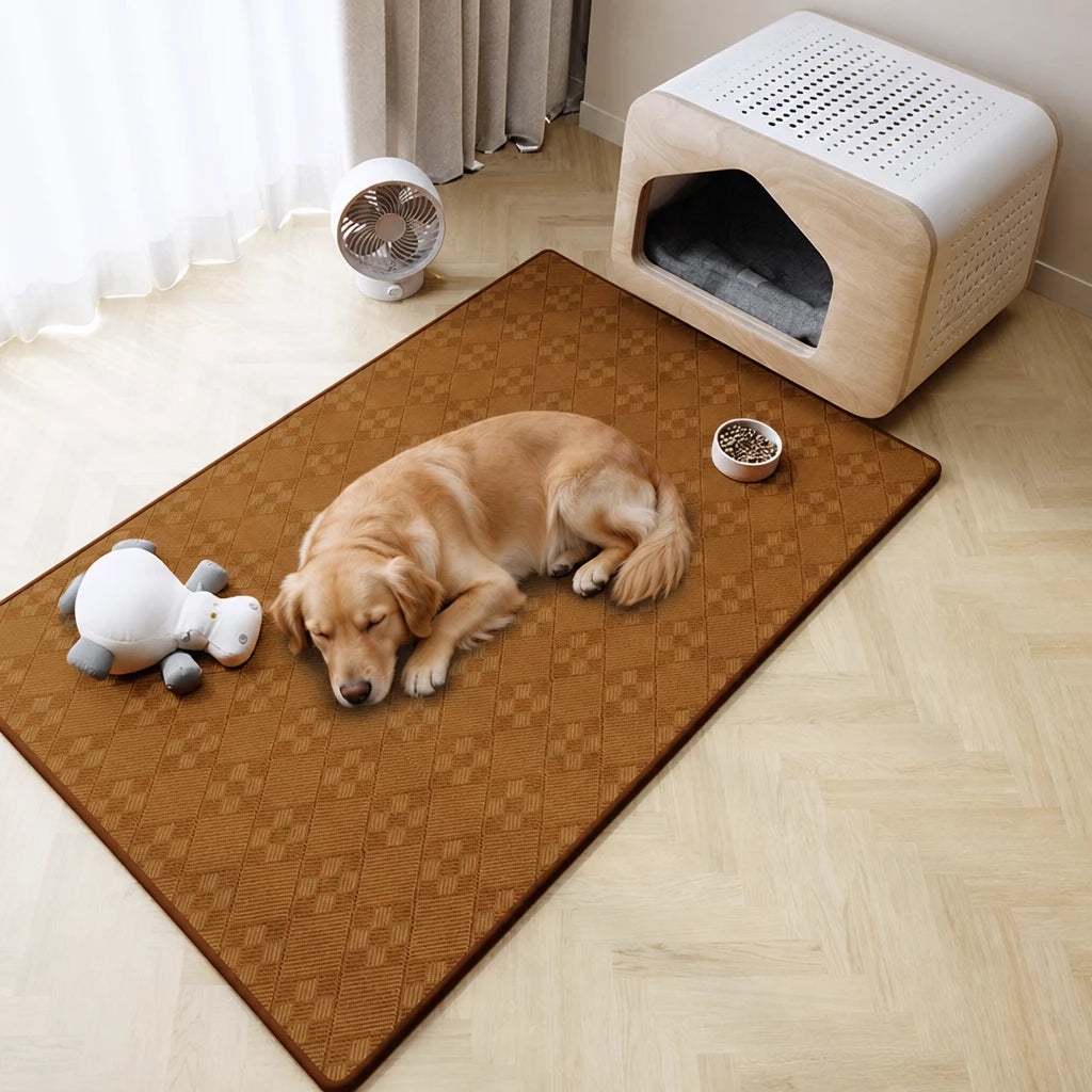 Rubber Wood Pet Sleeping Mat for Dogs and Cats