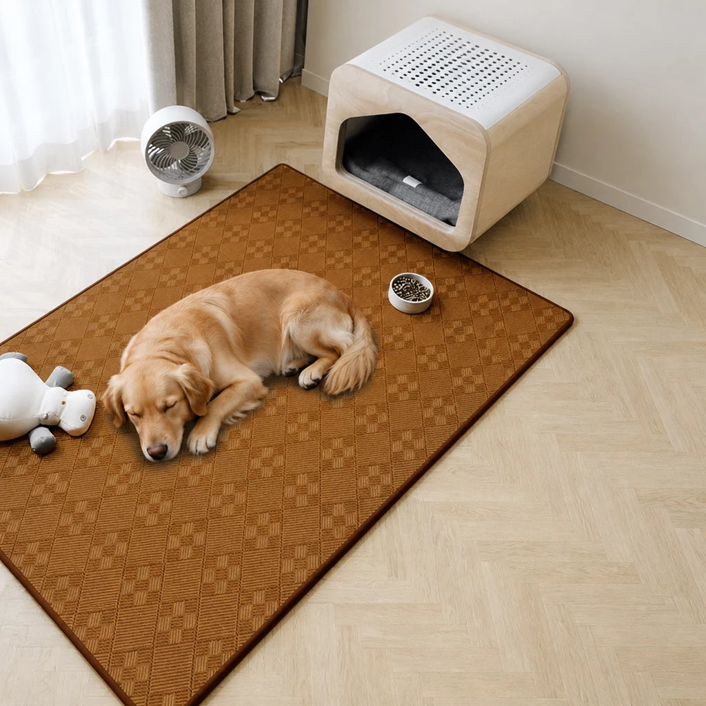 Rubber Wood Pet Sleeping Mat for Dogs and Cats
