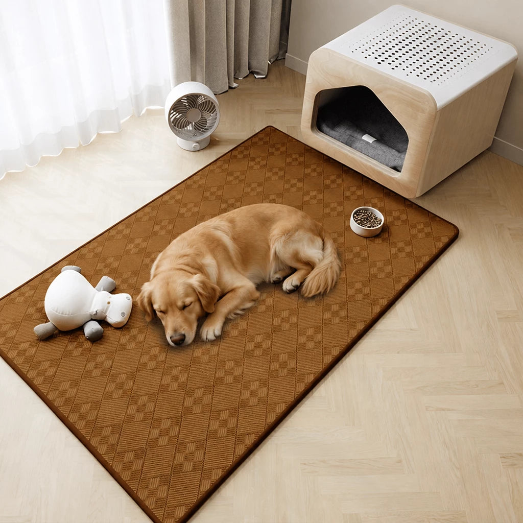 Rubber Wood Pet Sleeping Mat for Dogs and Cats