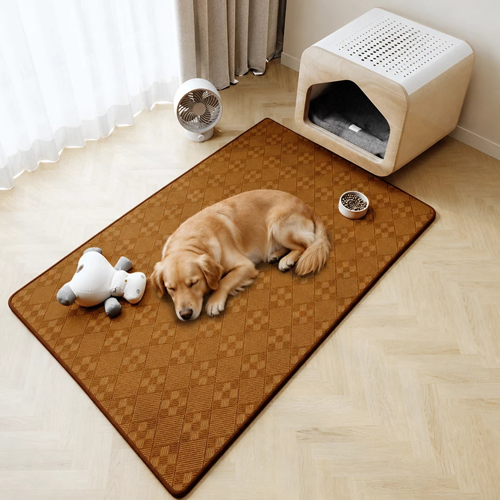 Rubber Wood Pet Sleeping Mat for Dogs and Cats