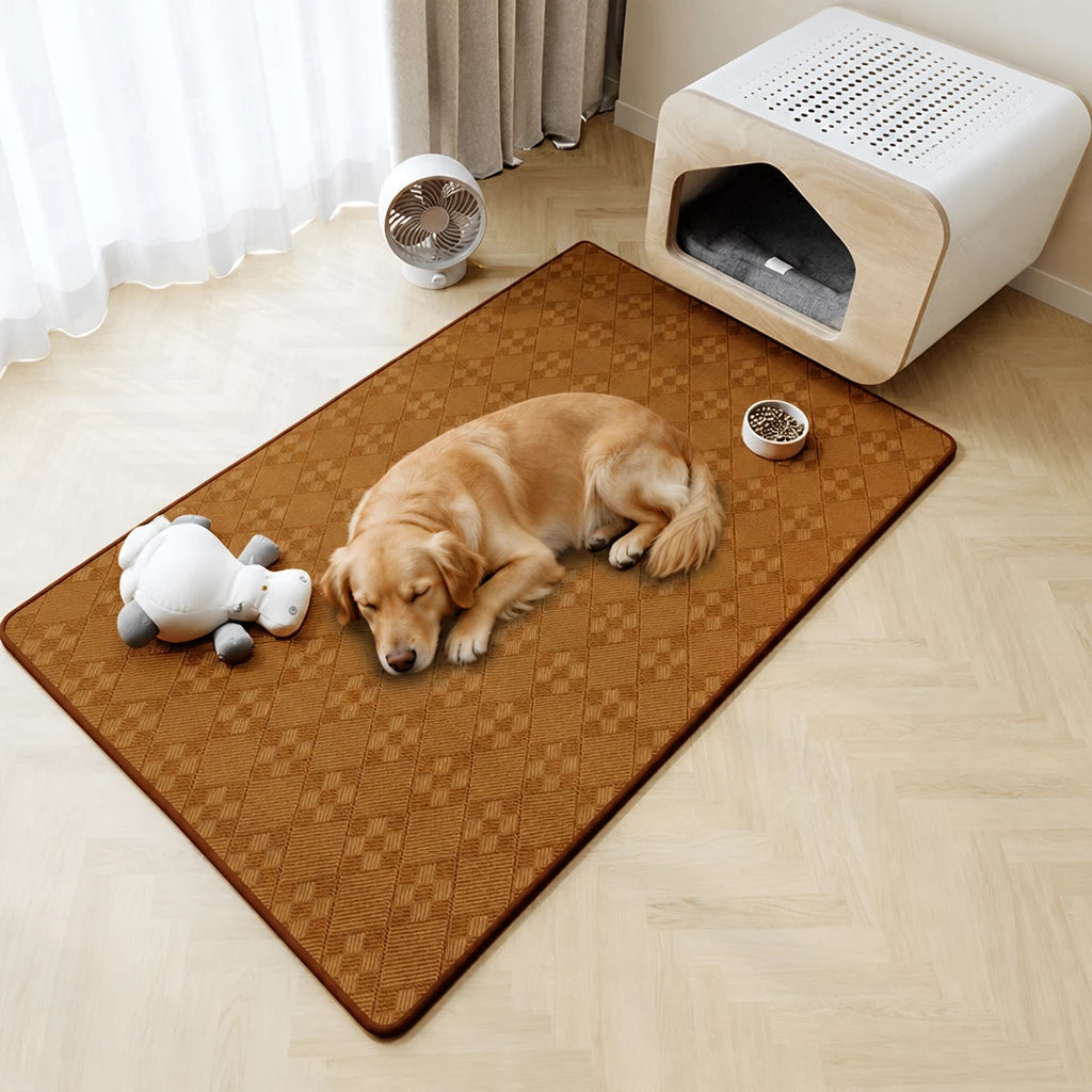 Rubber Wood Pet Sleeping Mat for Dogs and Cats