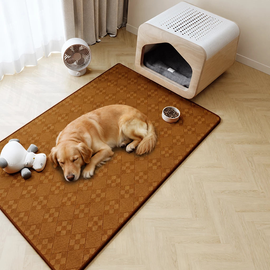 Rubber Wood Pet Sleeping Mat for Dogs and Cats