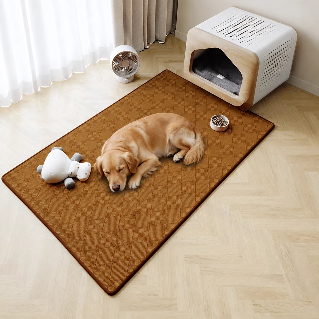 Rubber Wood Pet Sleeping Mat for Dogs and Cats