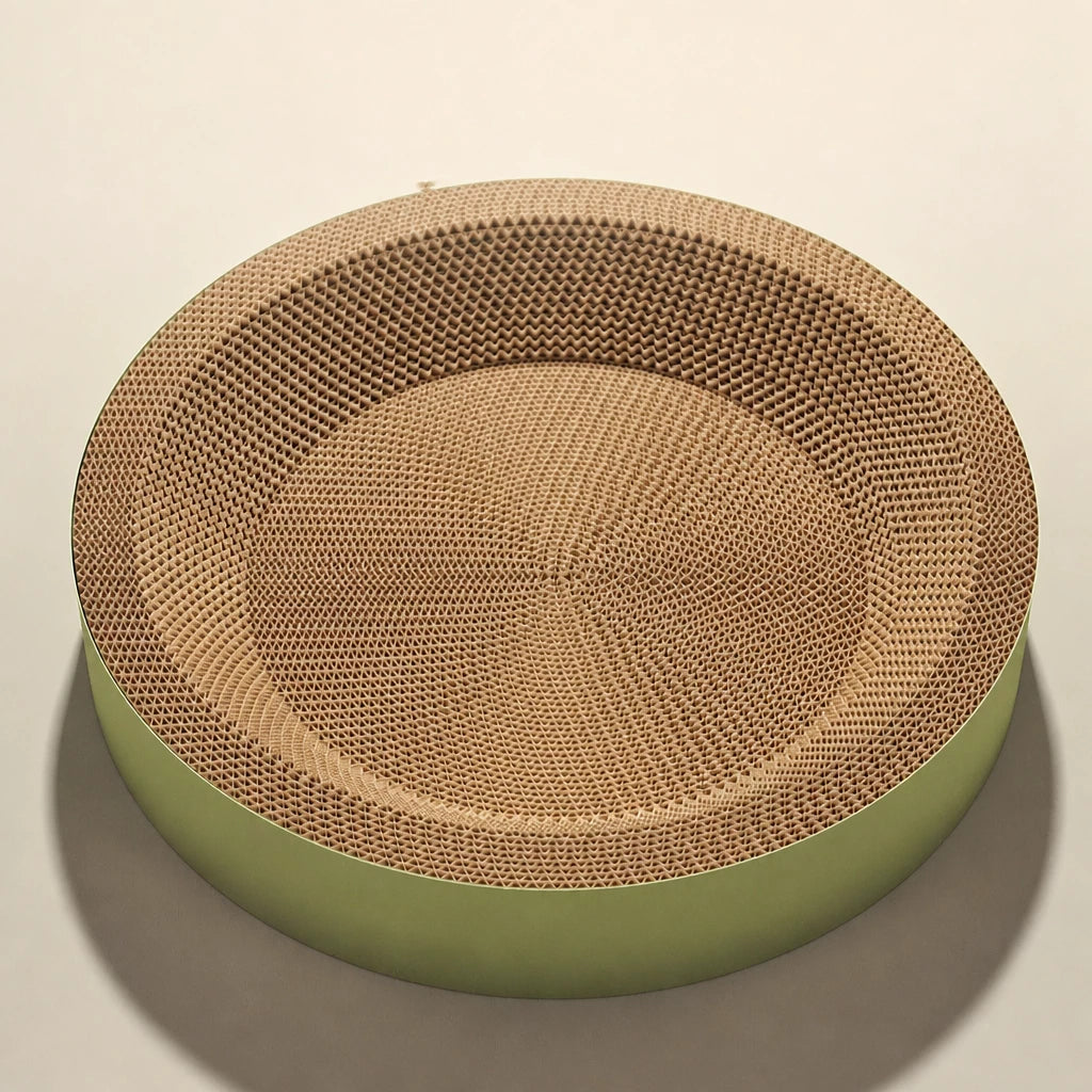 Cat Scratcher Bed with Integrated Lounger