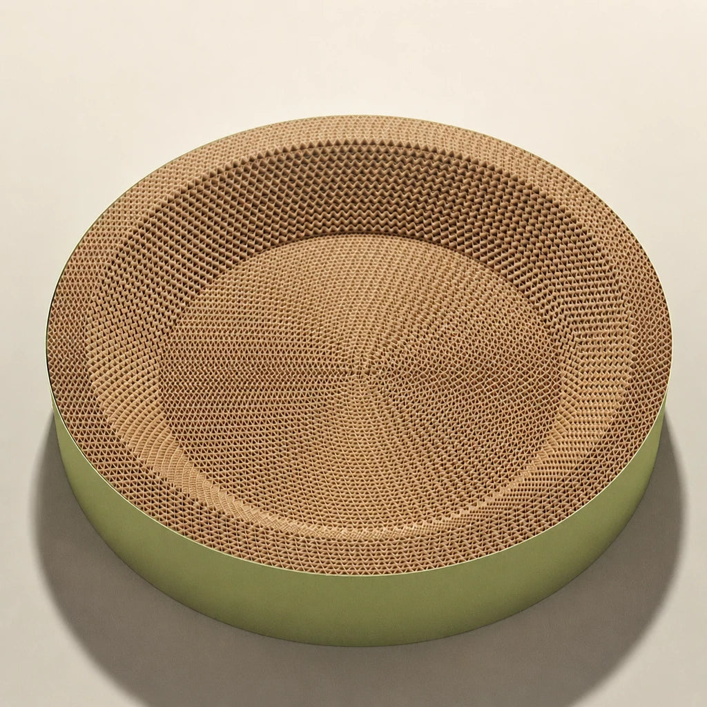 Cat Scratcher Bed with Integrated Lounger