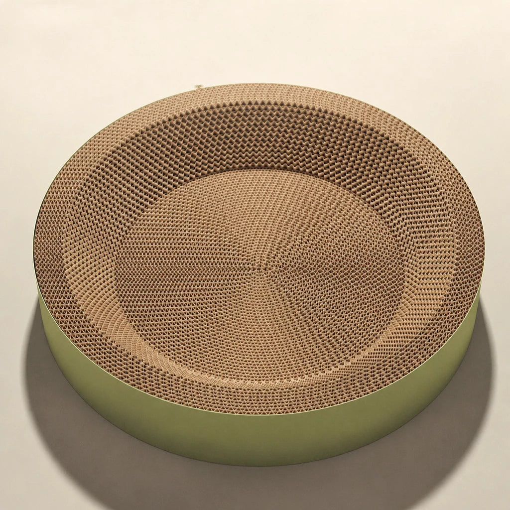 Cat Scratcher Bed with Integrated Lounger