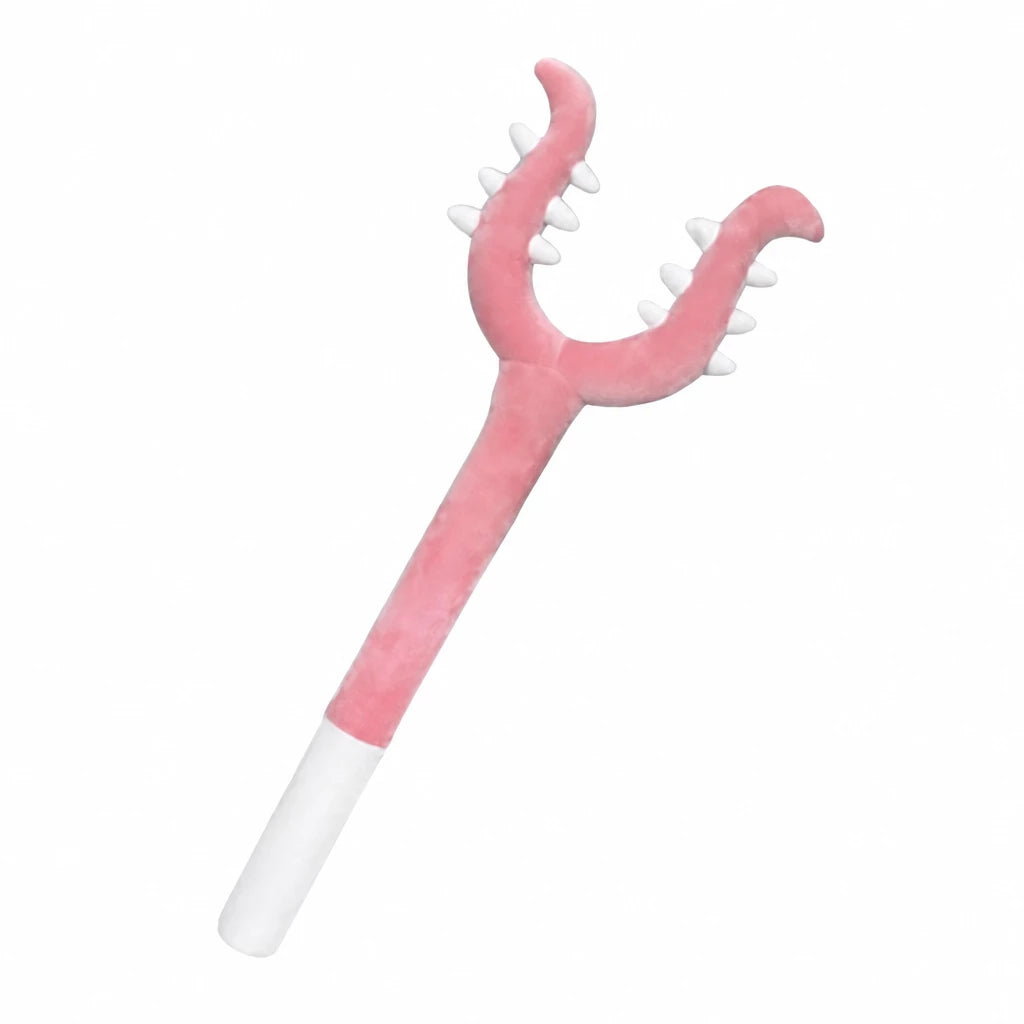 Plush Cat Teaser Wand Toy