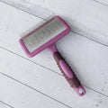 Dog & Cat Grooming Pin Brush for Detangling and Loose Fur