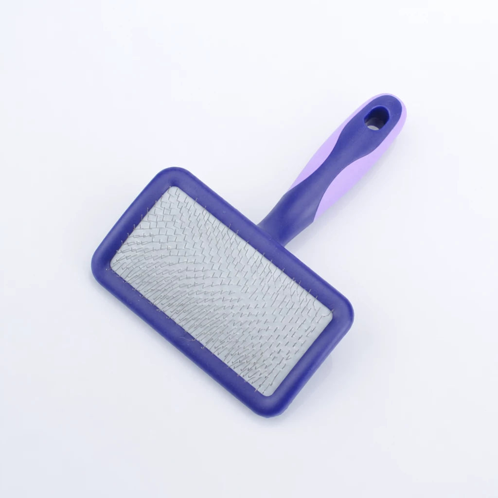 Dog & Cat Grooming Pin Brush for Detangling and Loose Fur
