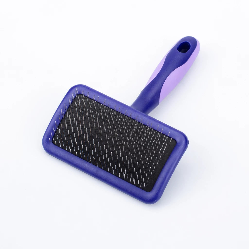 Dog & Cat Grooming Pin Brush for Detangling and Loose Fur