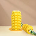 Corn-Shaped TPR Dog Chew Toy with Optional Squeaker