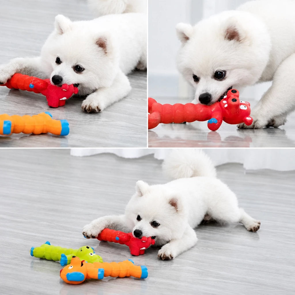 Latex Squeaky Dog Toy for Small and Medium Dogs