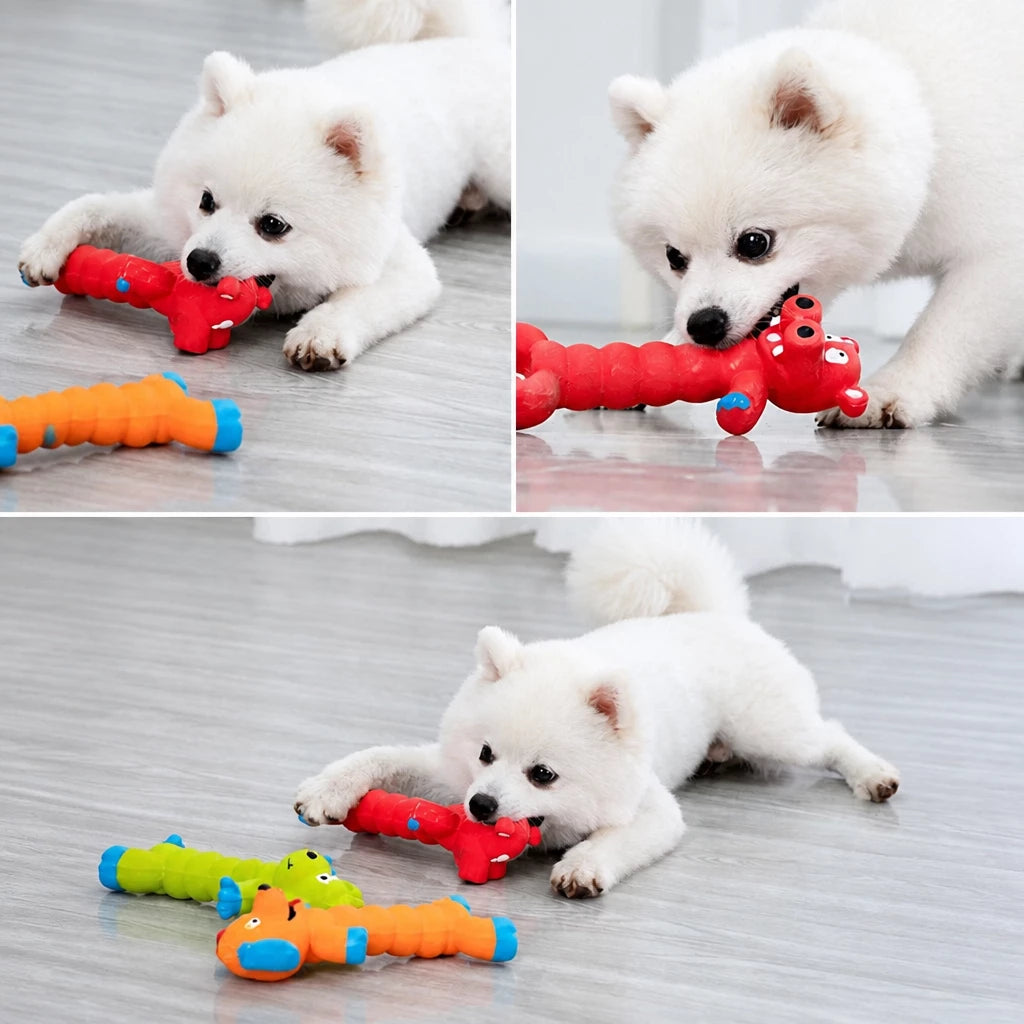 Latex Squeaky Dog Toy for Small and Medium Dogs