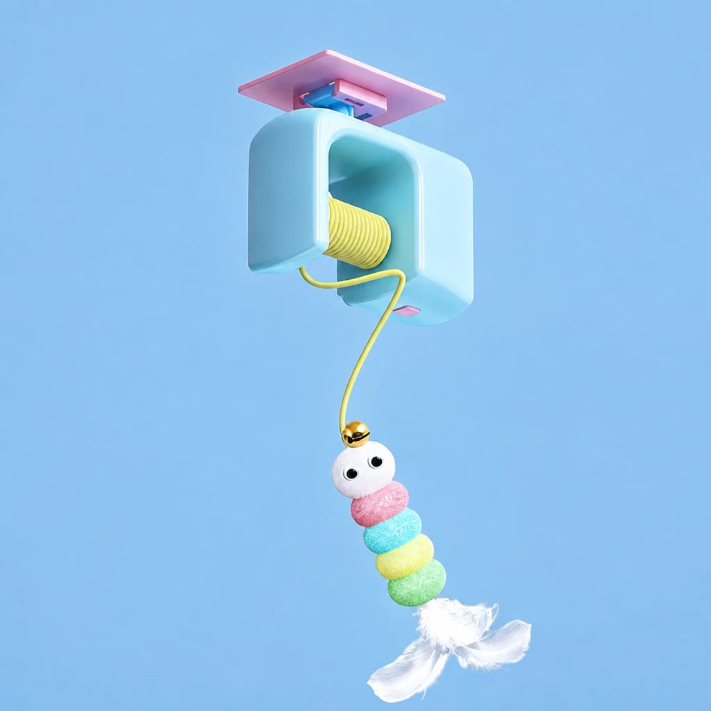 Automatic Hanging Cat Yo-Yo Toy