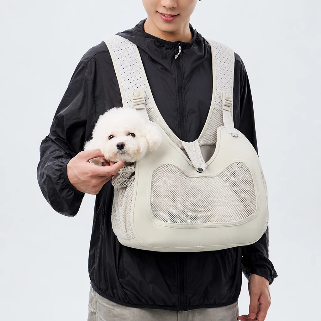 Portable Breathable Pet Carrier Backpack for Cats and Dogs