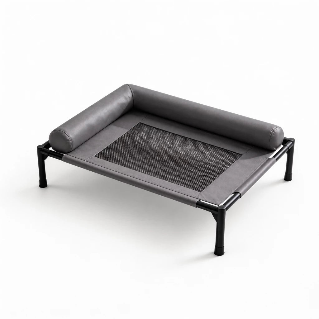 Raised Cot-Style Pet Bed for Small to Medium Dogs and Cats