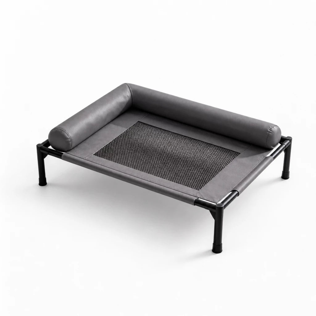 Raised Cot-Style Pet Bed for Small to Medium Dogs and Cats