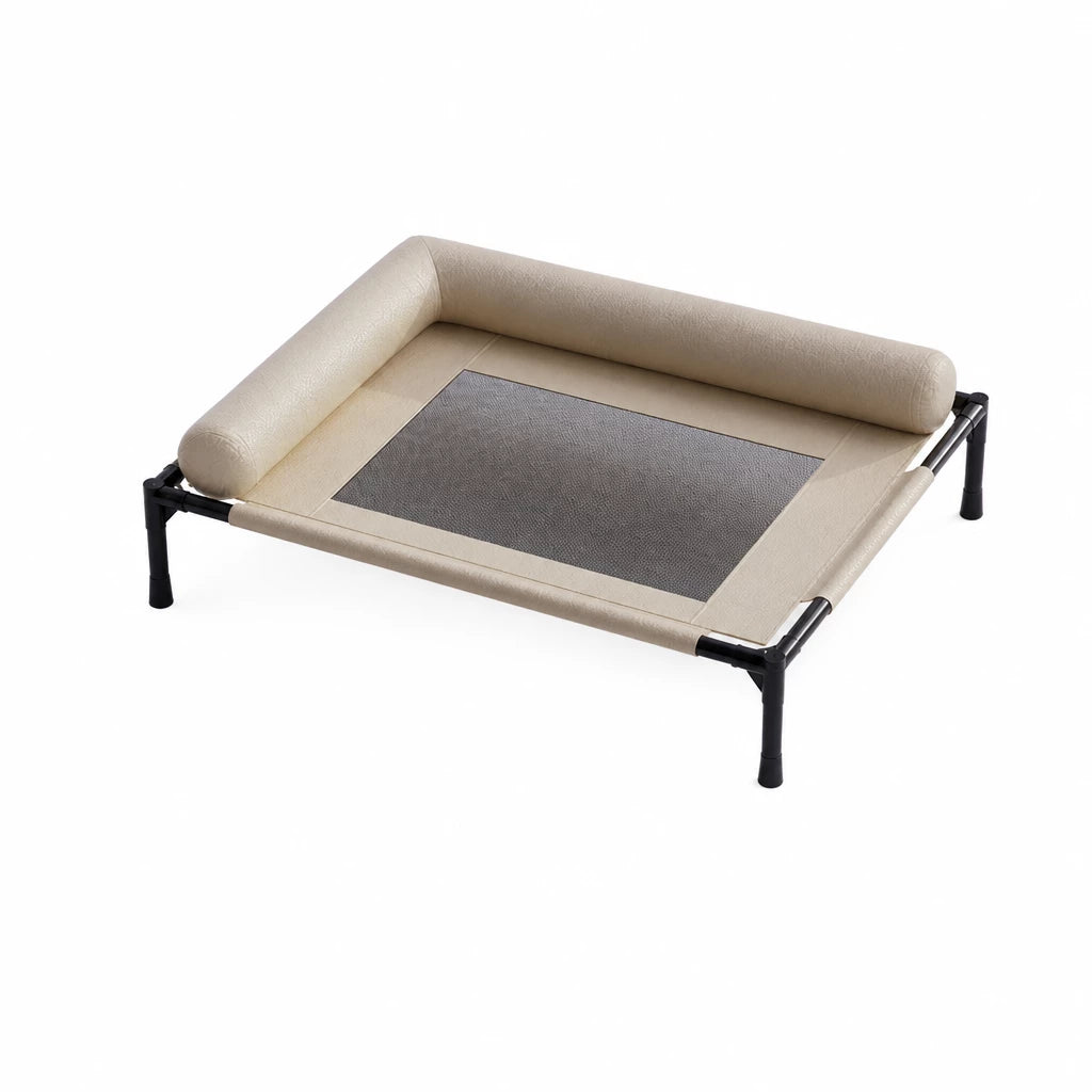 Raised Cot-Style Pet Bed for Small to Medium Dogs and Cats
