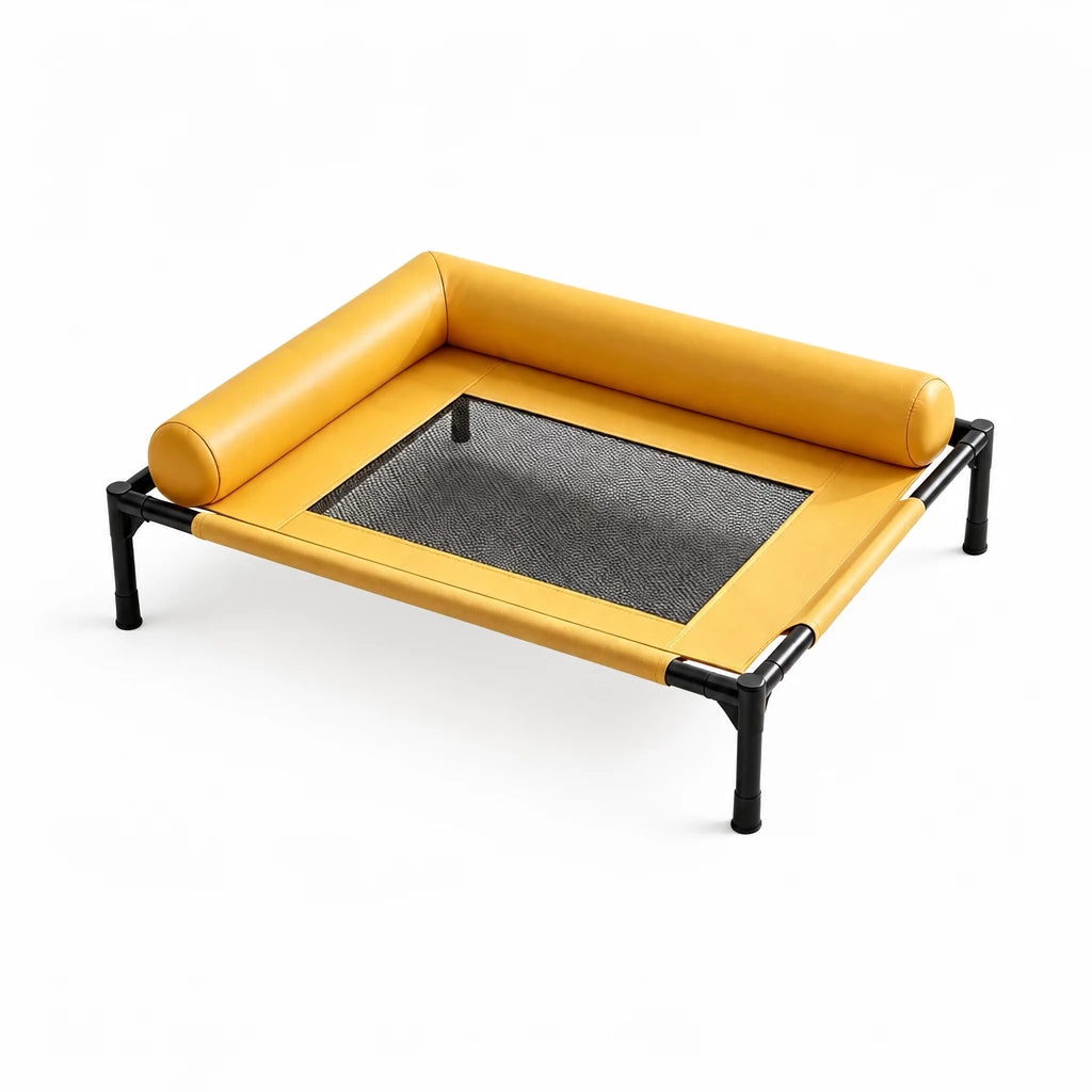 Raised Cot-Style Pet Bed for Small to Medium Dogs and Cats