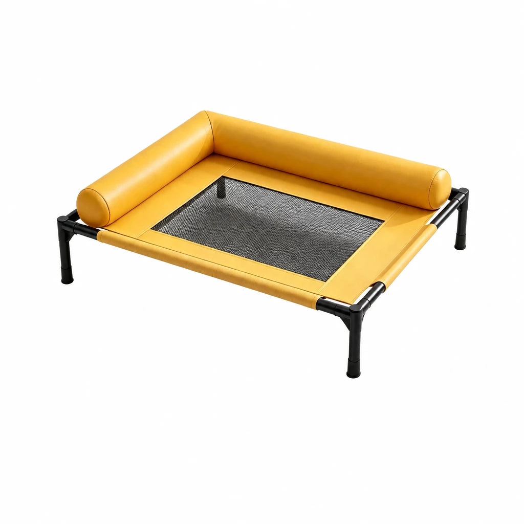 Raised Cot-Style Pet Bed for Small to Medium Dogs and Cats