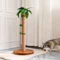 Tall Sisal Cat Scratching Post with Vertical Climbing Design