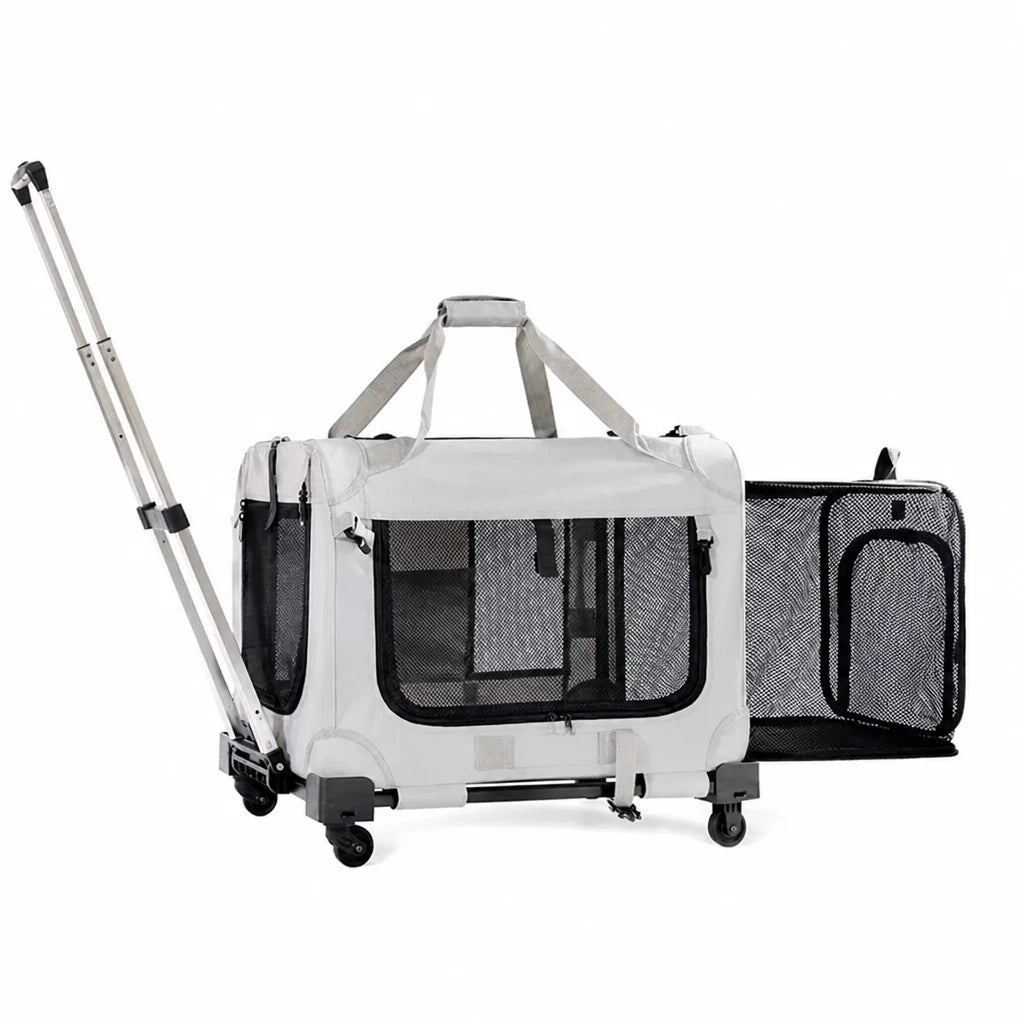 Large Foldable Pet Carrier for Cats and Dogs