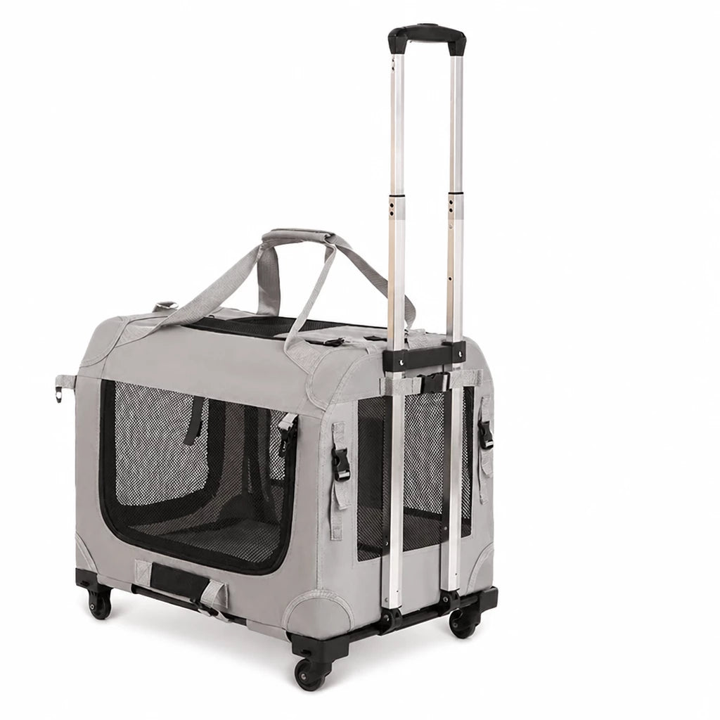 Large Foldable Pet Carrier for Cats and Dogs
