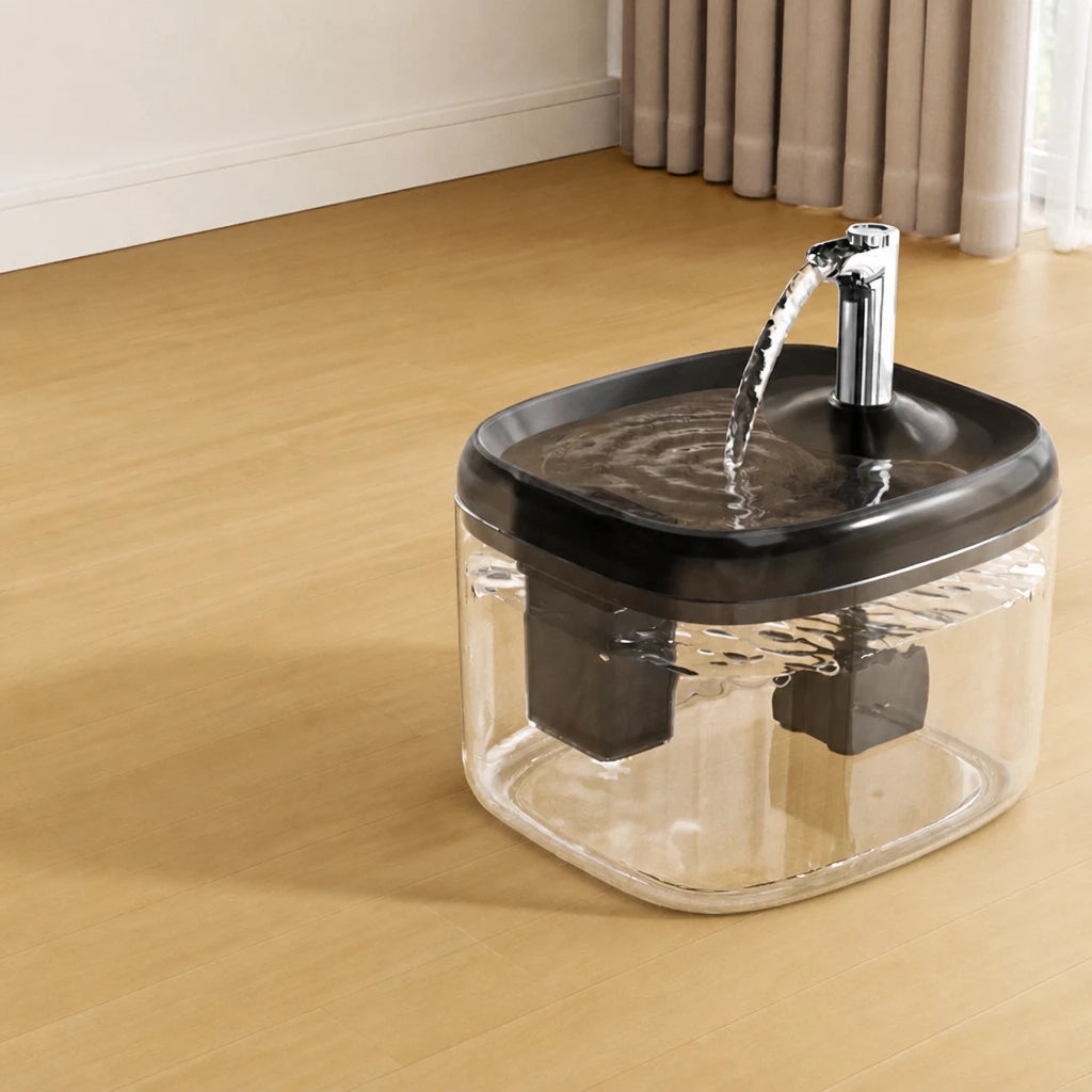Automatic Pet Water Fountain with Quiet Circulating Flow