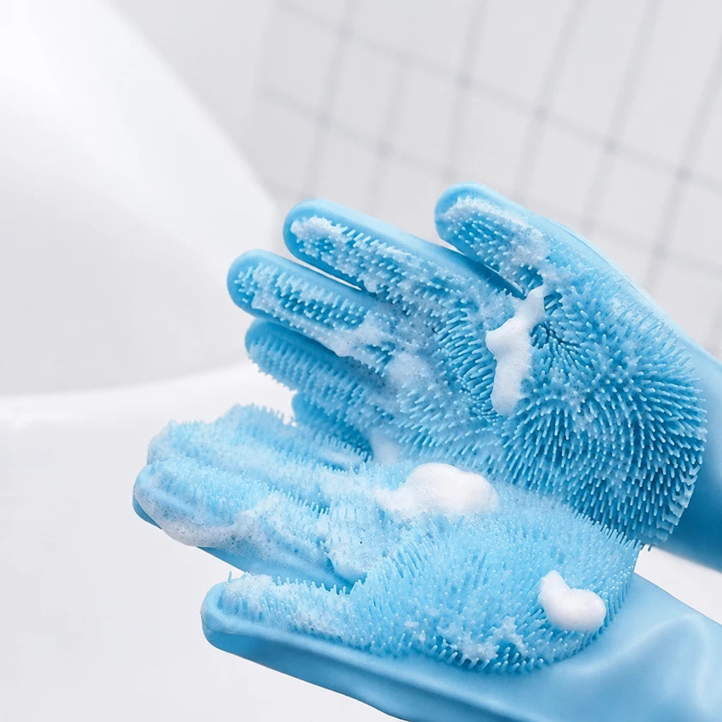 Pet Bathing & Grooming Gloves