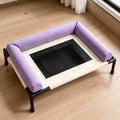 Elevated Pet Cot Bed with Removable Washable Cover