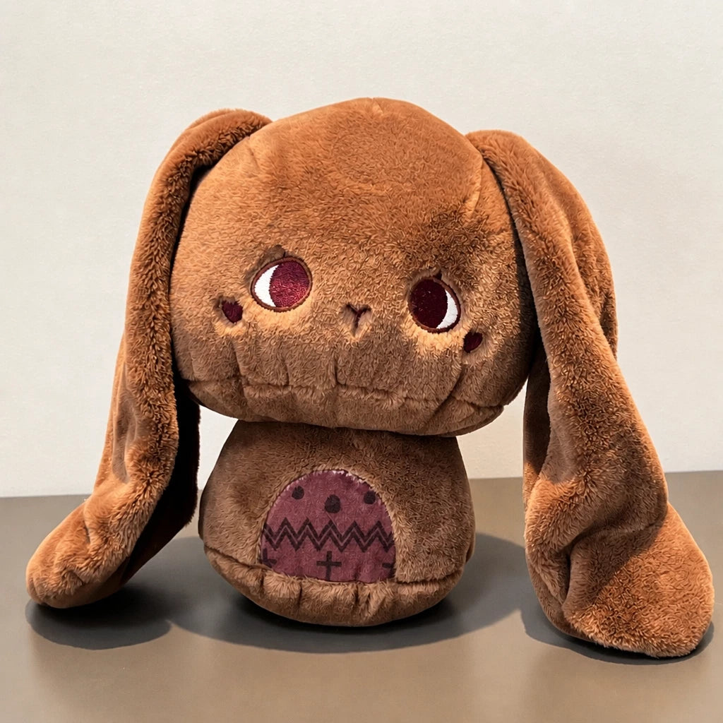 Plush Dog Toys with Squeakers and Crinkle Details